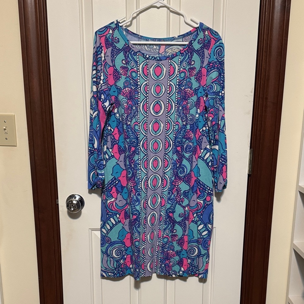 Lilly Pulitzer linden Dress L EUC